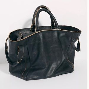 Free People- leather tote